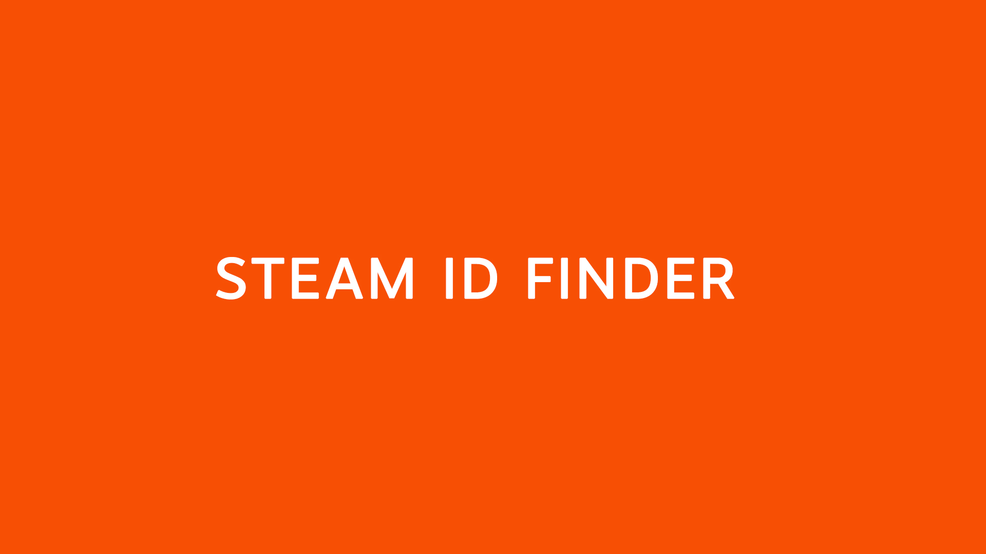 Steam-ID-Finder-logo