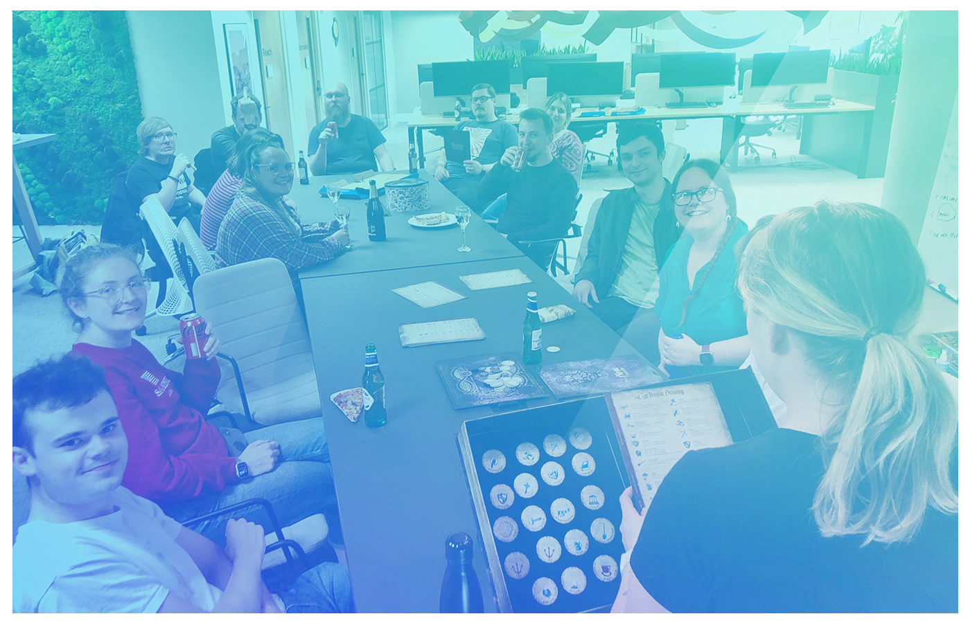 tabletop team building at publisher collective