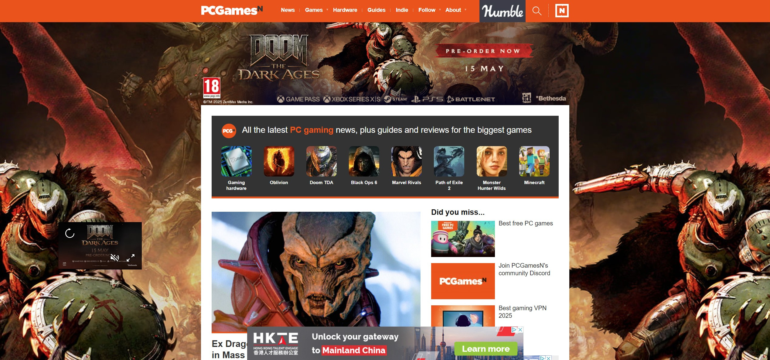 DOOM: The Dark Ages partner with Publisher Collective.